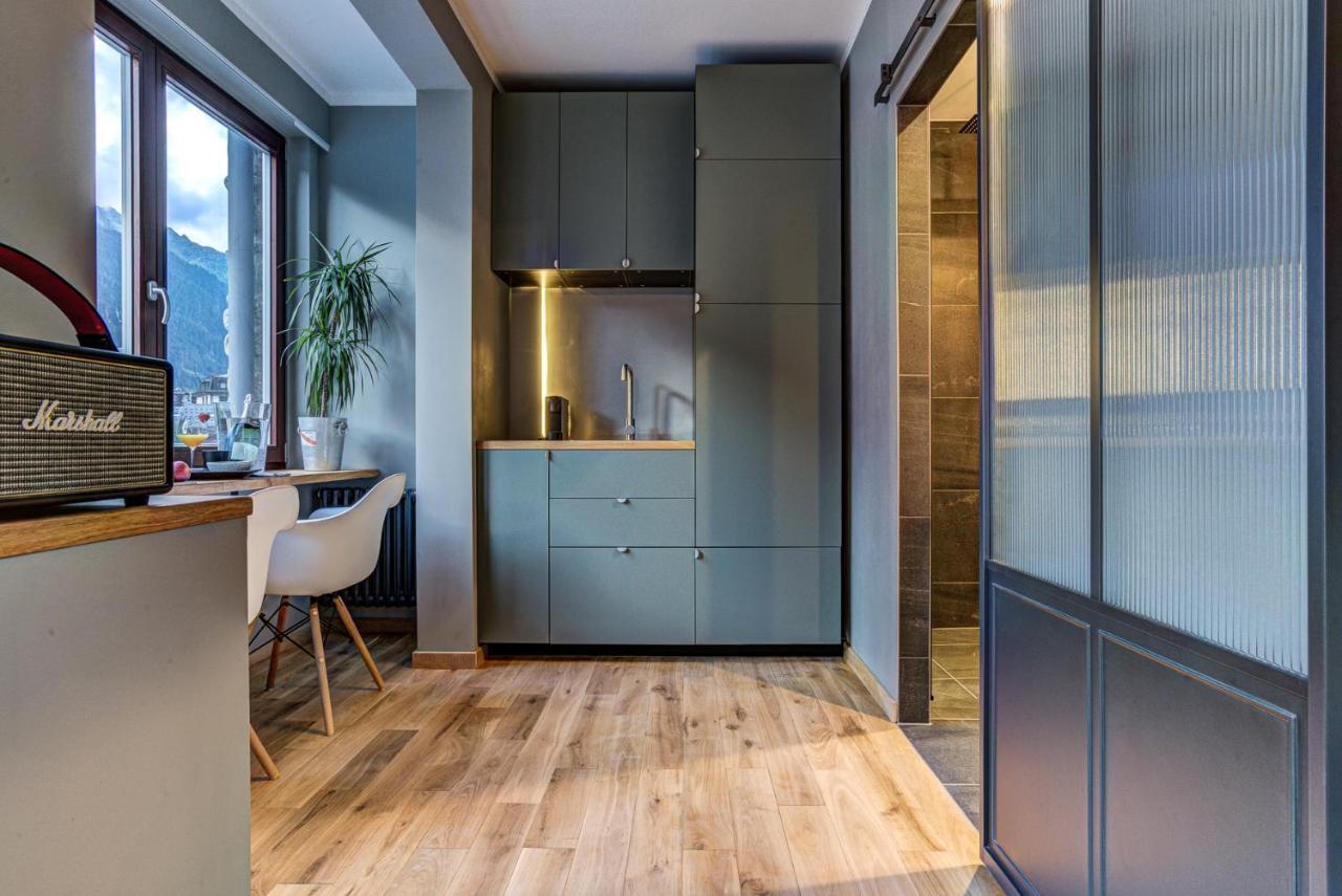 Chamonix City Center Luxury Studio Apartment Kültér fotó