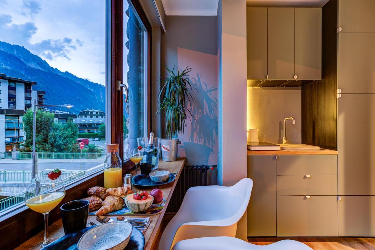Chamonix City Center Luxury Studio Apartment Kültér fotó